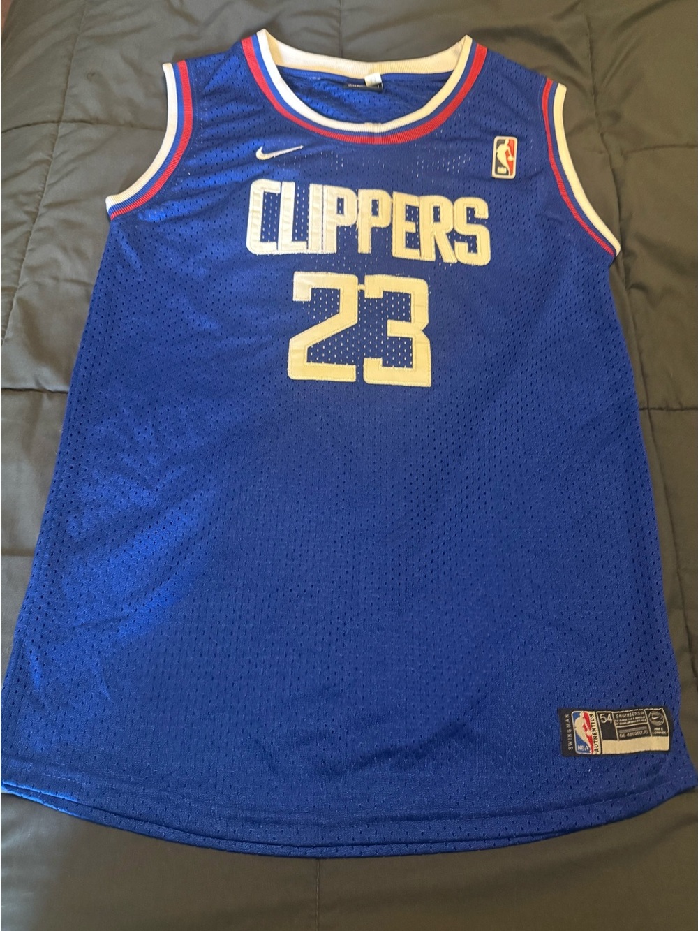 Lou Williams Nike NBA LA Clippers 23 Stitched Authentic Jersey Misprint 54 L